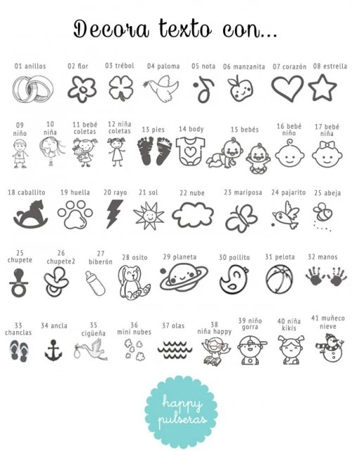 adornos para decorar tu texto, elige el que más te guste