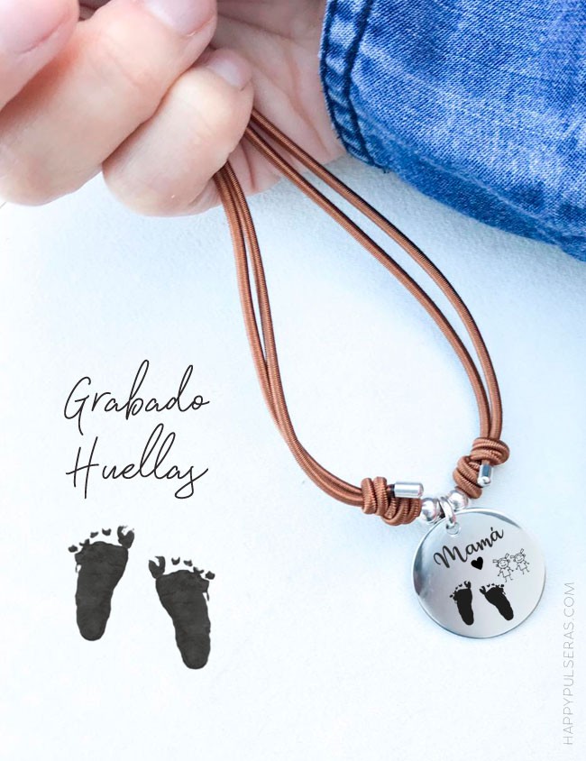 Regalo Personalizado - Caja regalo - Medalla con Huella · Dejando Huella