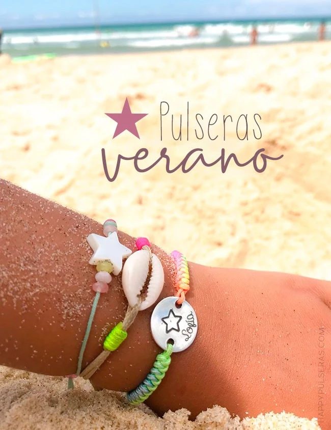 Pack de 3 pulseras Nácar, concha y medalla de plata personlizada - Happypulseras oferta Pack de 3 pulseras Nácar, concha y medalla de plata personlizada - Happypulseras oferta
