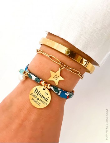 Combinación de pulseras happy para personalizar como te gusten- Ahora en oferta!