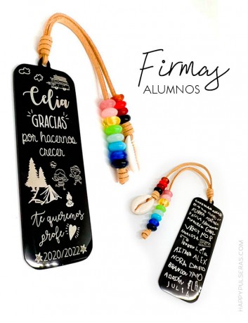 Regalos para maestros firmado por todos los alumnos de la clase- Regalos originales para proefesores