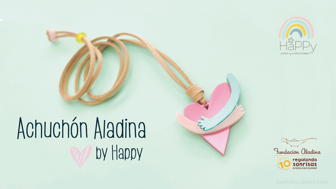 puesto Beneficiario Ídolo Collar Achuchón ♥♥♥ Fundación Aladina - Happy pulseras
